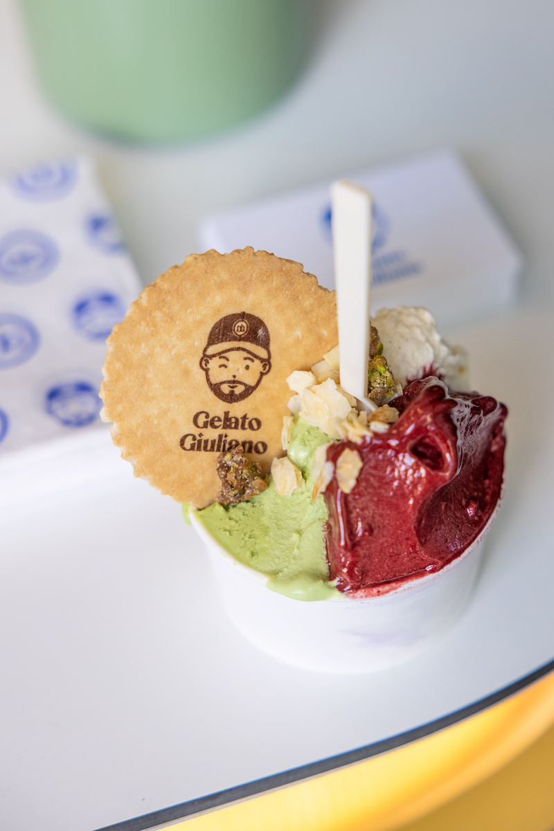 Gelato Giuliano sfeer